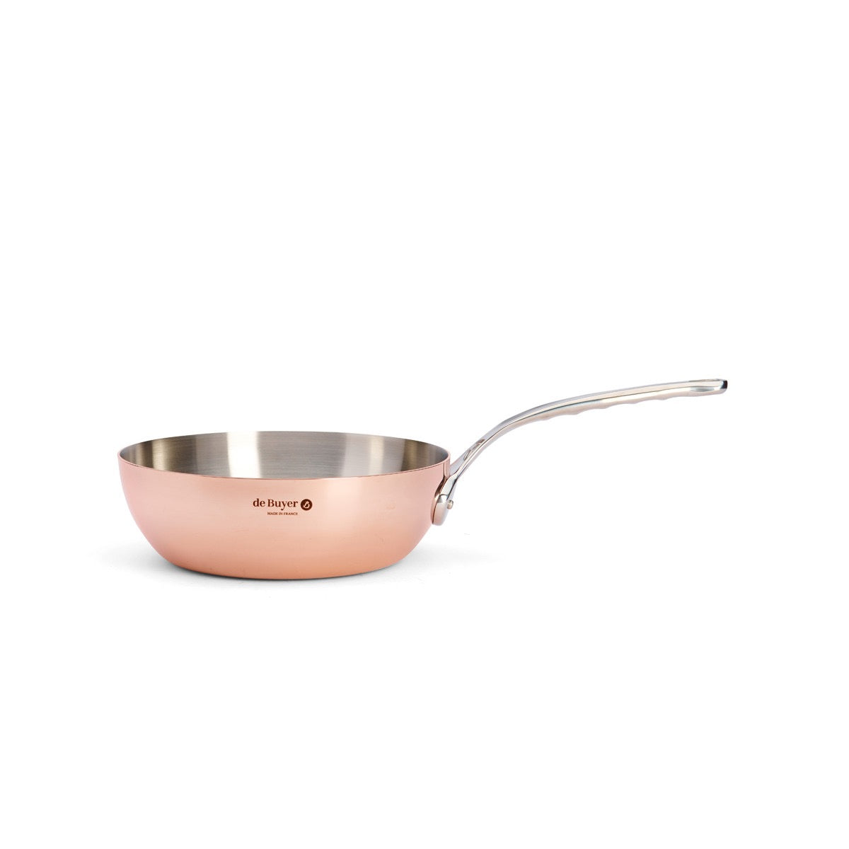 Konische Sauteuse Kupfer 24 cm