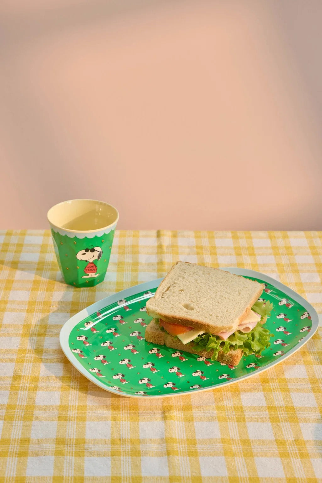 SNOOPY Cup Green