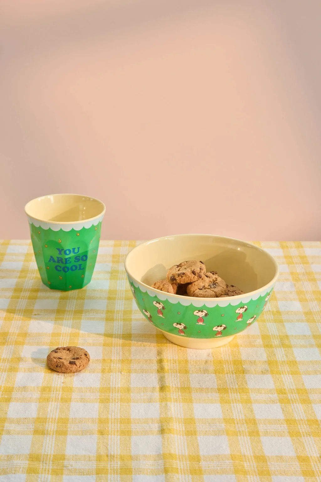 SNOOPY Cup Green