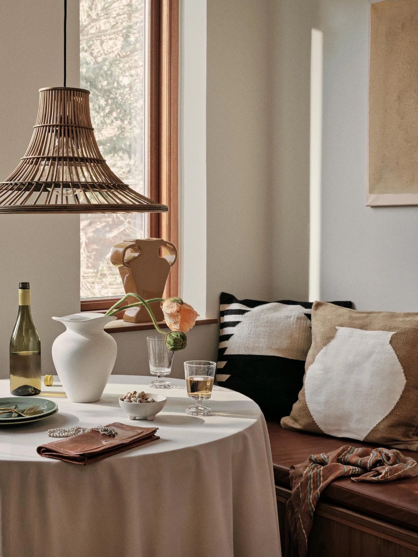 Florentina Vase S Weiß matt