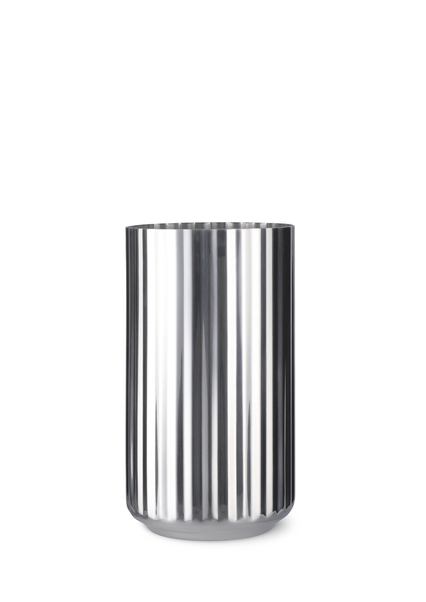 LYNGBY Vase Edelstahl 15,5 cm / 1936