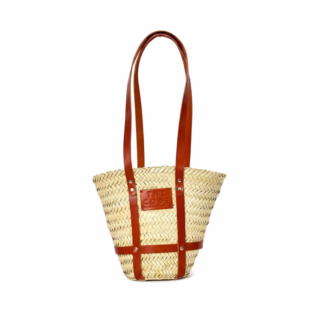 RODEO Korbtasche Braunes Leder