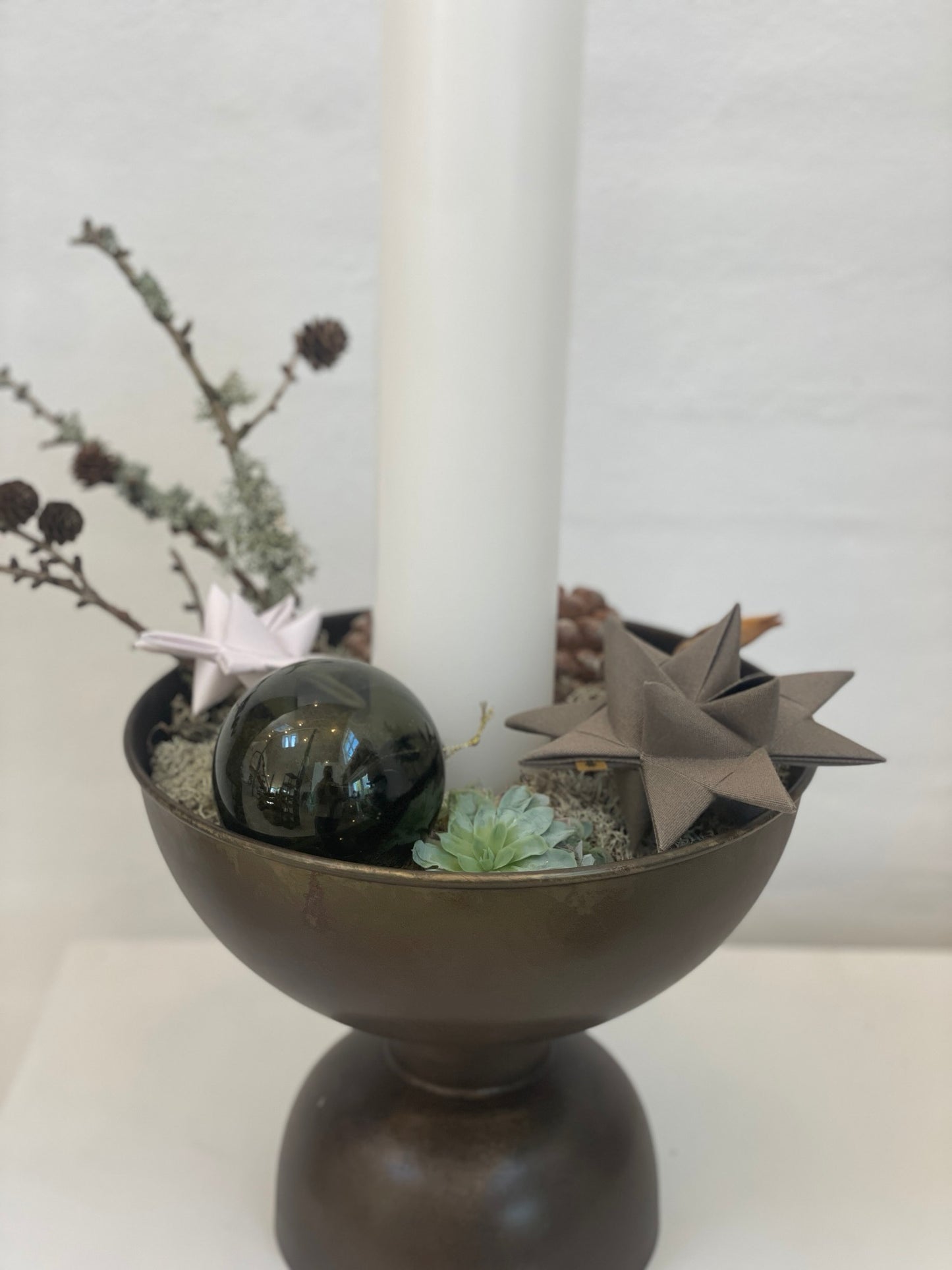 SEGELTUCH Türsterne TAUPE ( 2 )