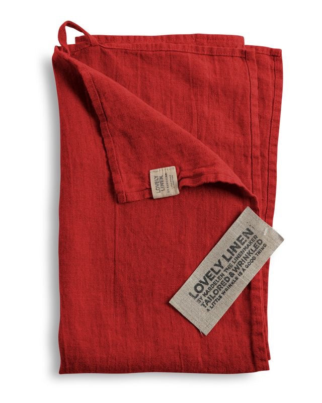 Geschirrtuch LEINEN Real Red