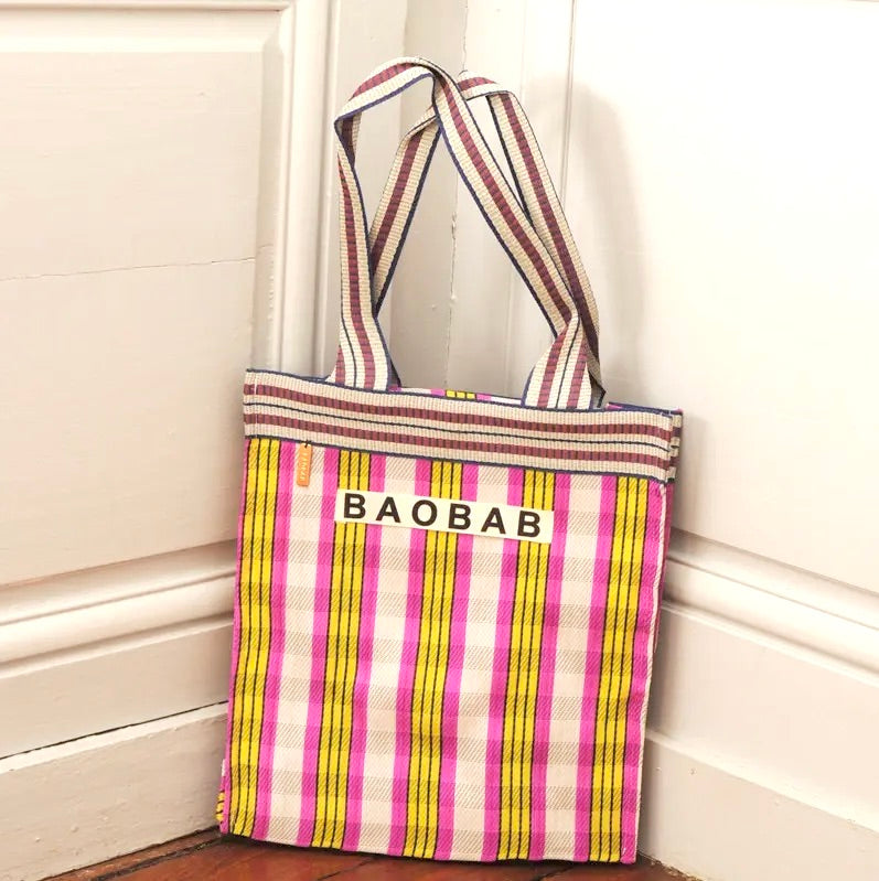 BAOBAG City Pink / Yellow
