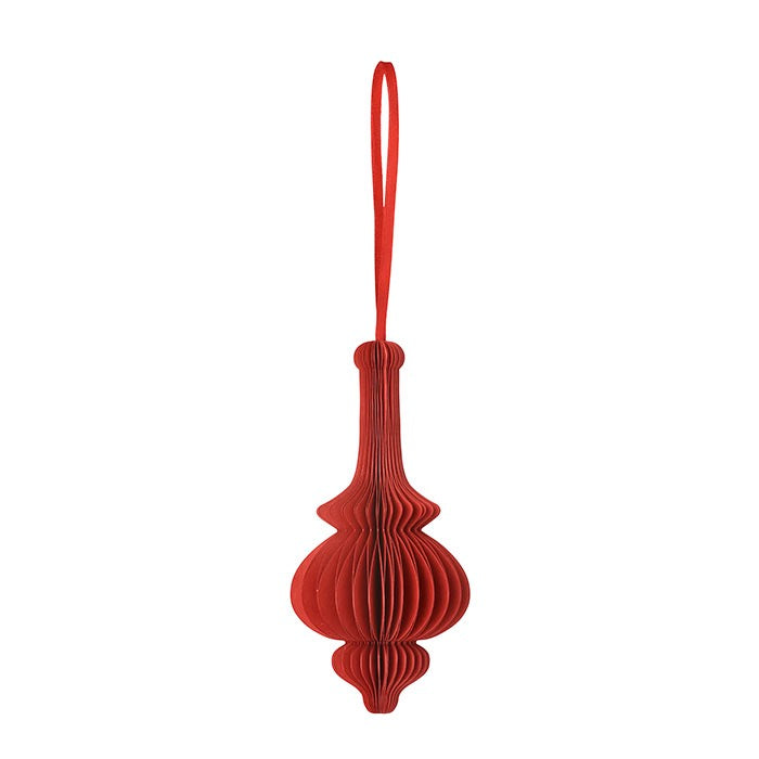 Honeycomb ORNAMENT 20 cm Ruby