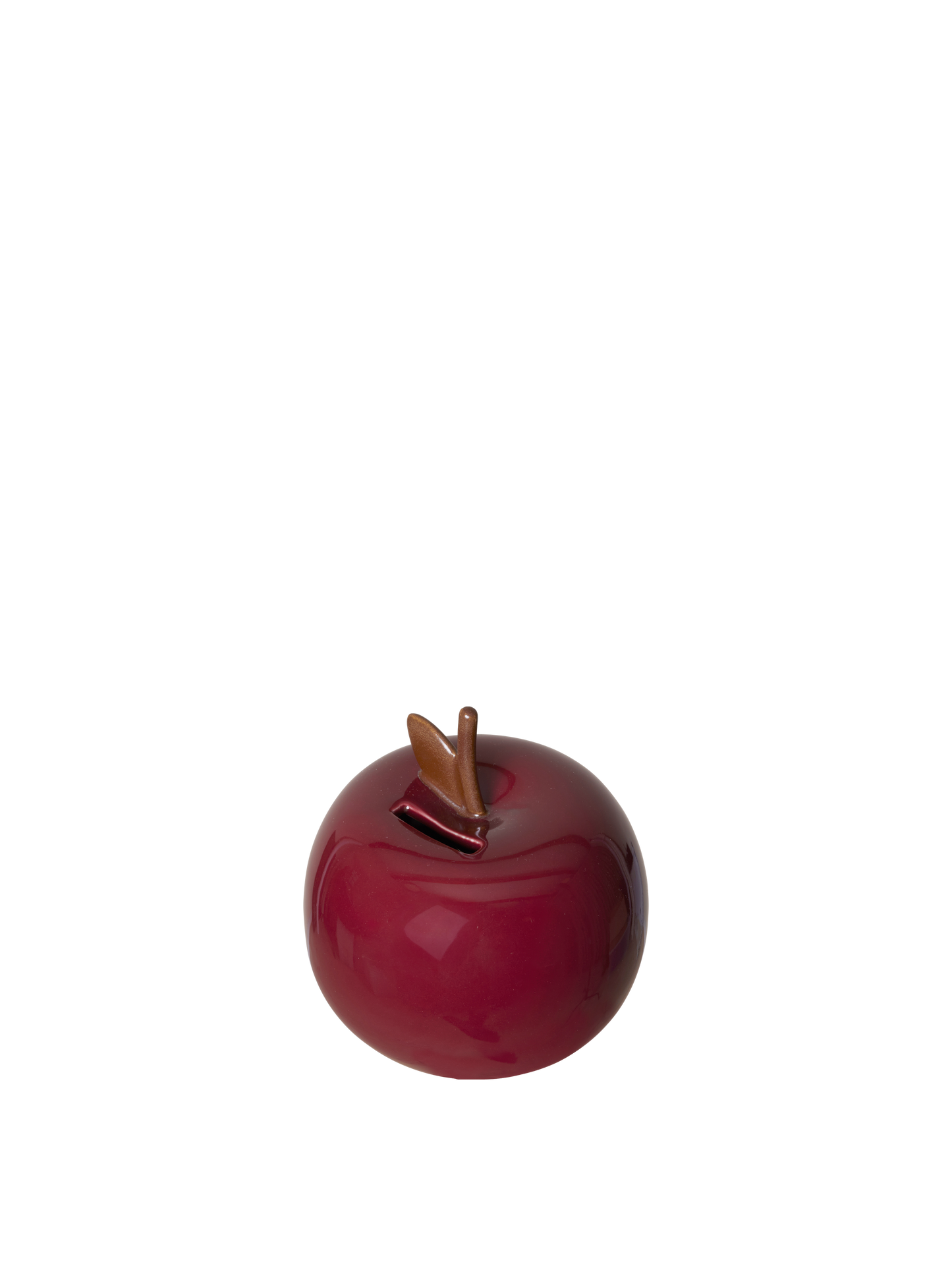 Spardose APFEL Deep Red