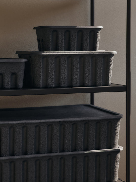 PAPER Pulp Box small Dark