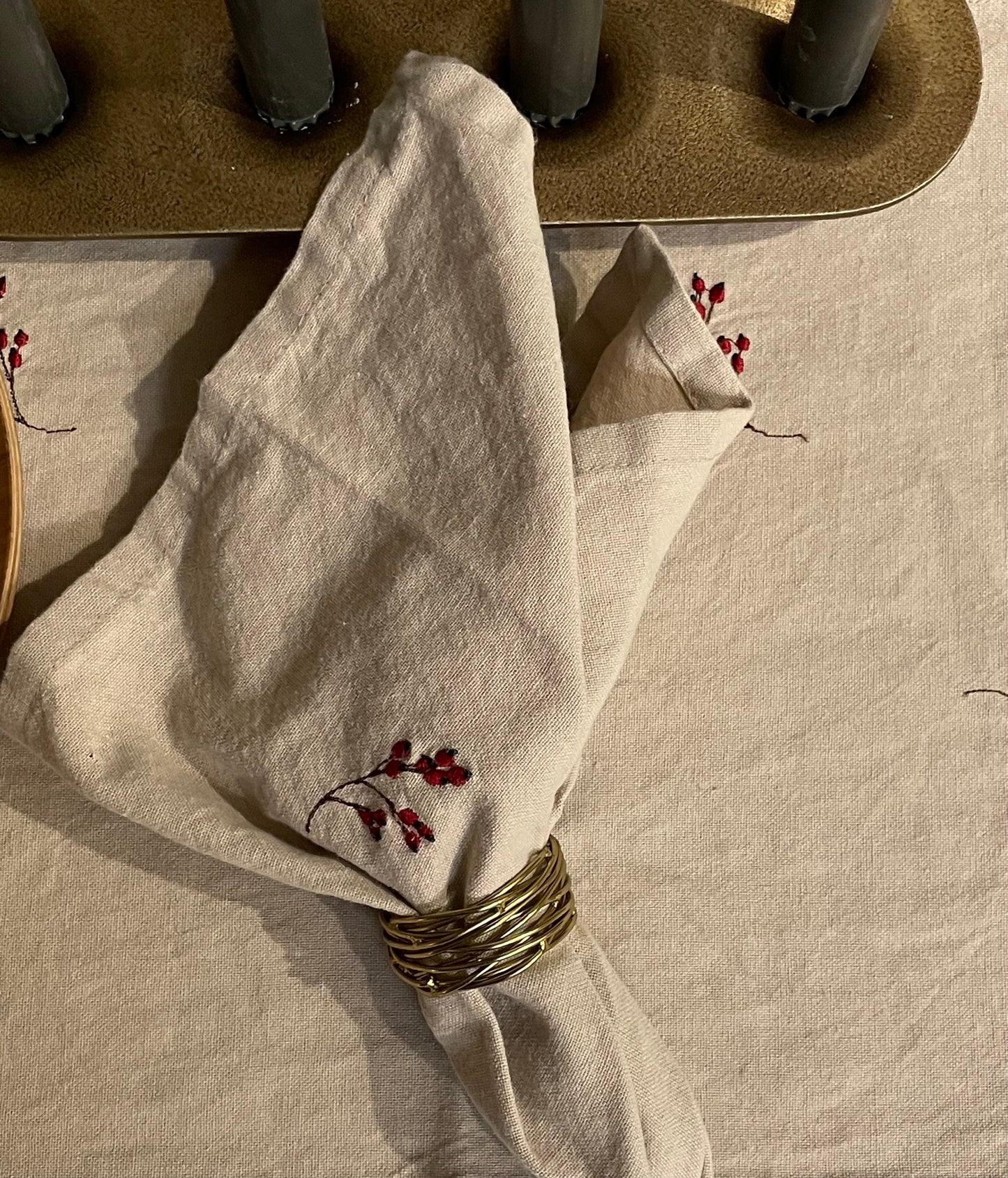 Serviette WINTERBEERE