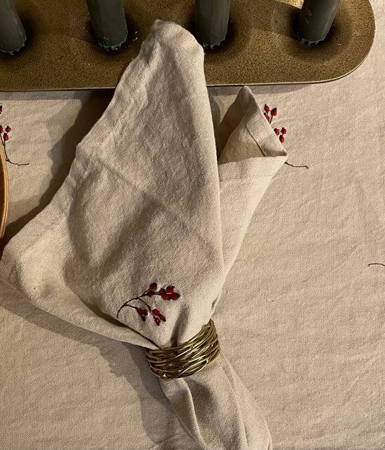 Serviette WINTERBEERE