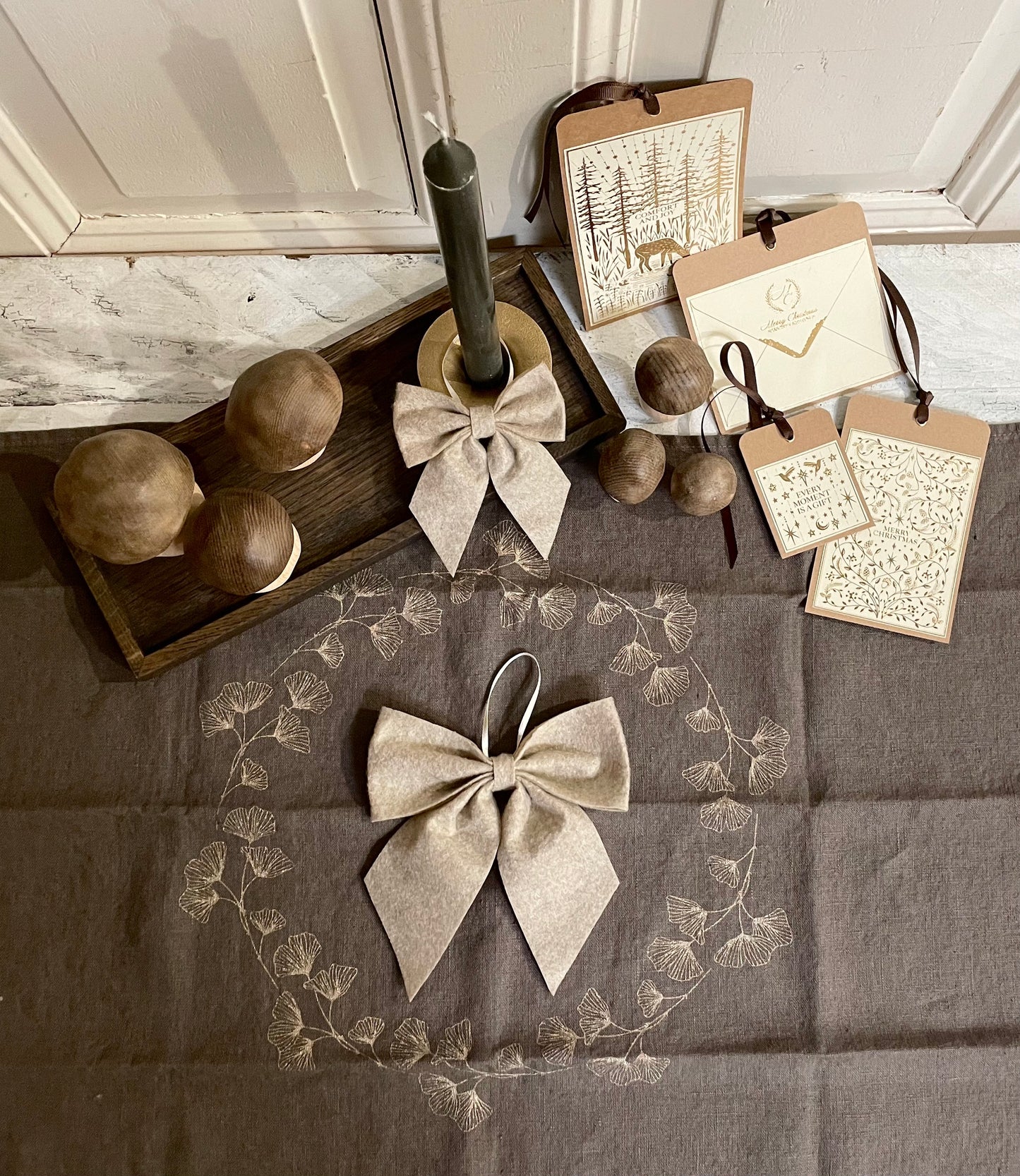 STEINPILZ gebeizt 6 cm