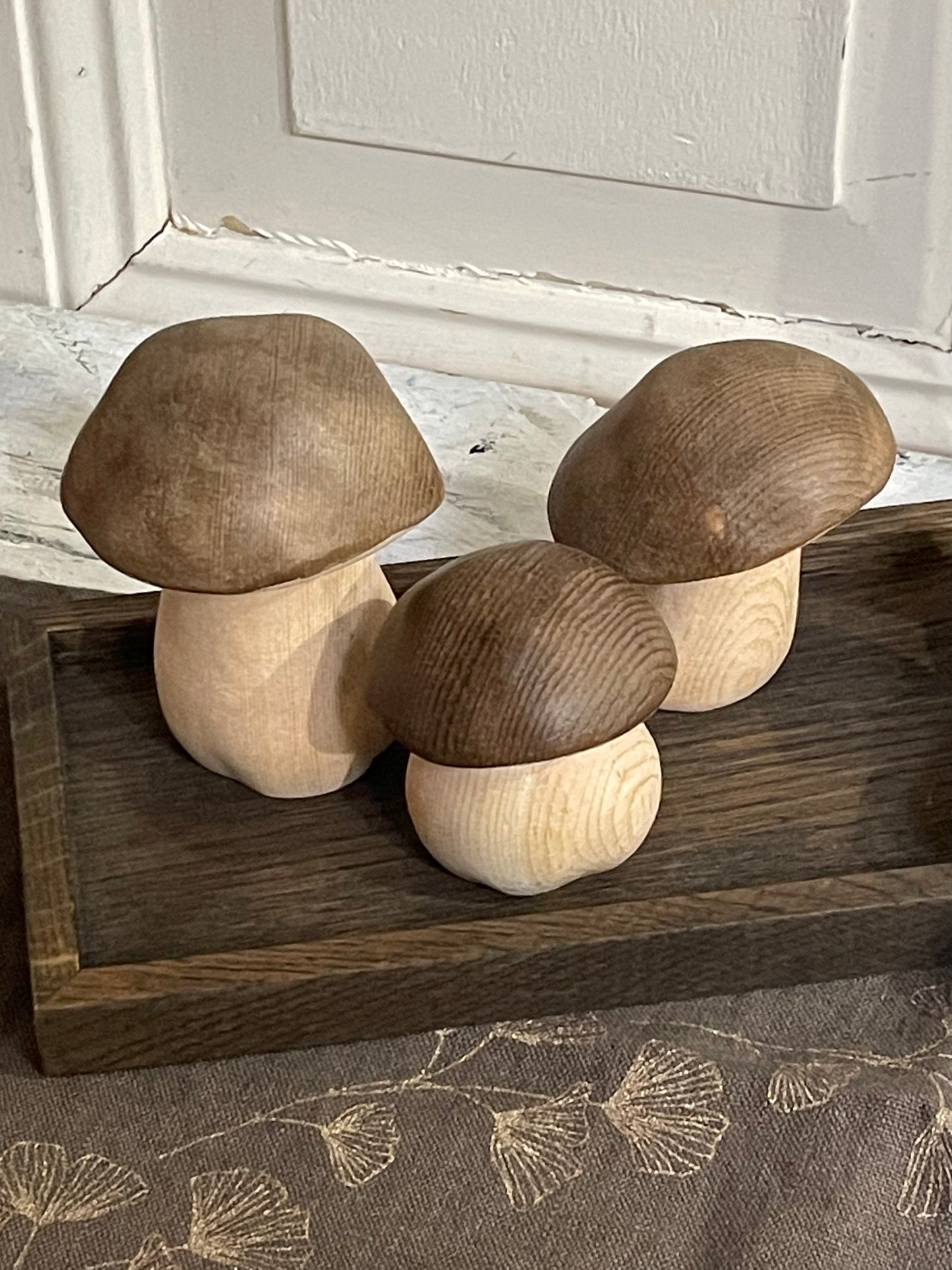 STEINPILZ gebeizt 7 cm