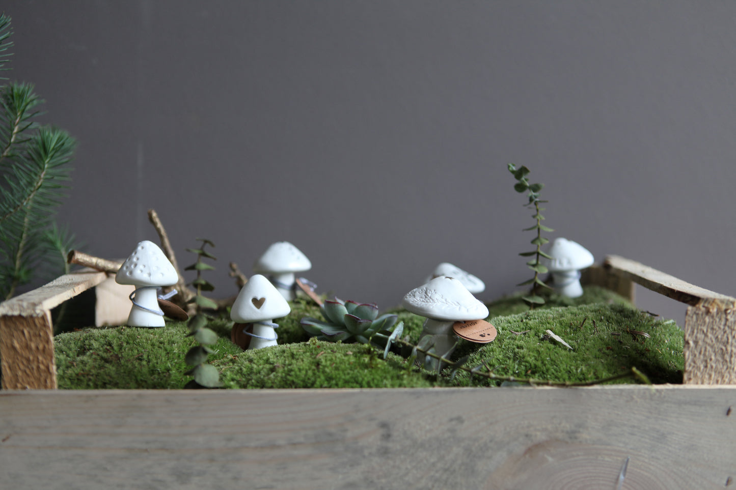 Glückspilz HERZ GOLD klein