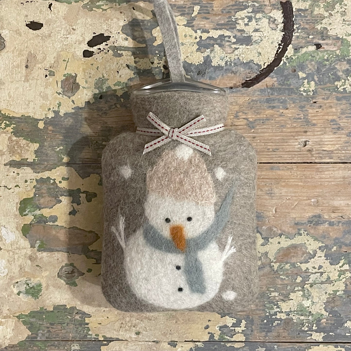 MINI Wärmflasche SCHNEEMANN