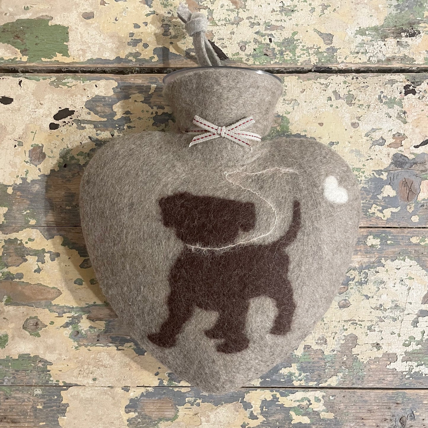 HERZ Wärmflasche PUGGY DOG