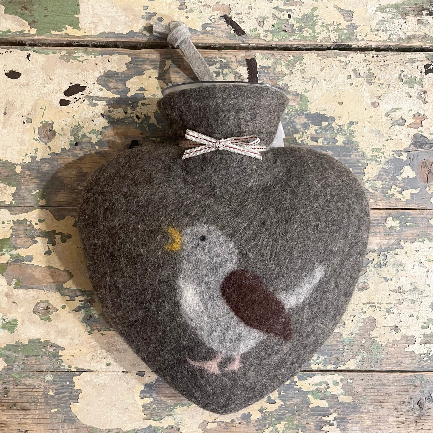 HERZ Wärmflasche ZAUNKÖNIG