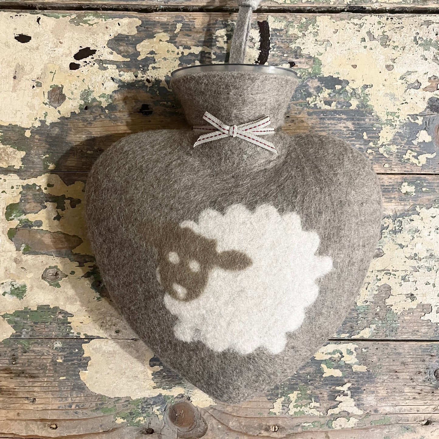 HERZ Wärmflasche SCHAF