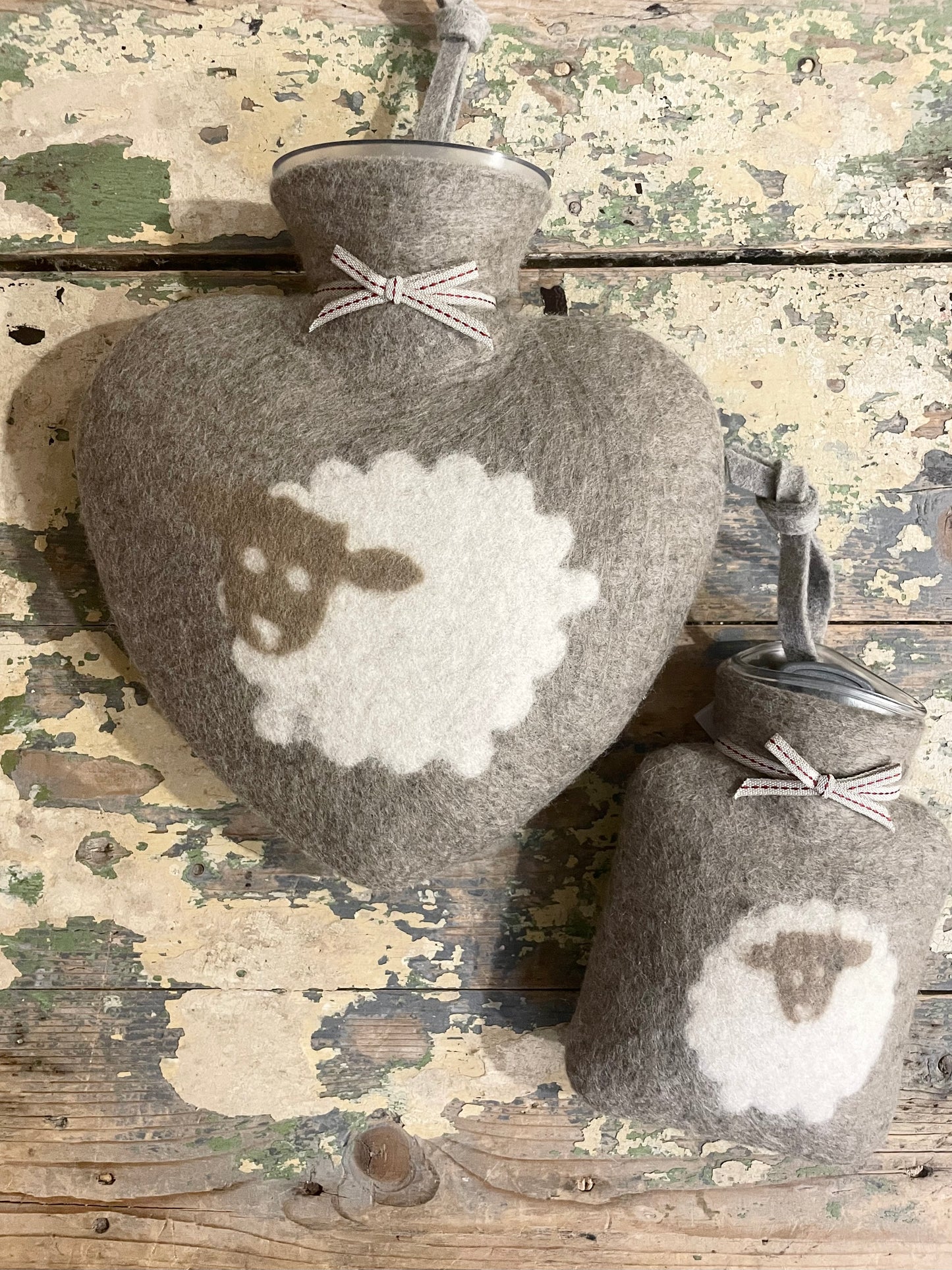 HERZ Wärmflasche SCHAF