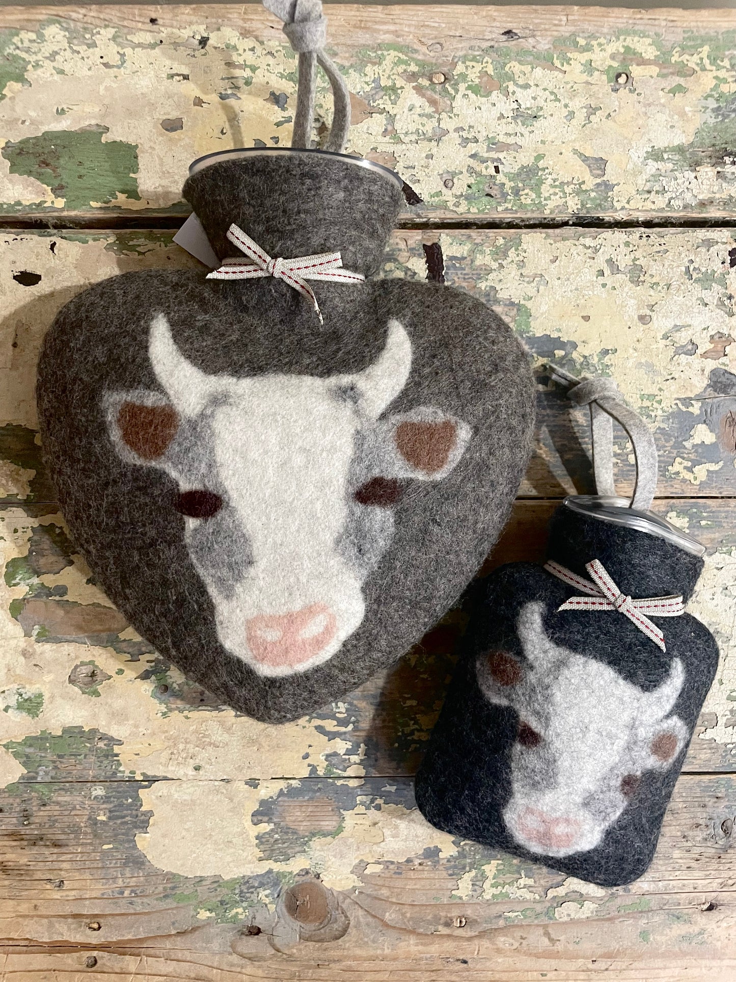 HERZ Wärmflasche KUH