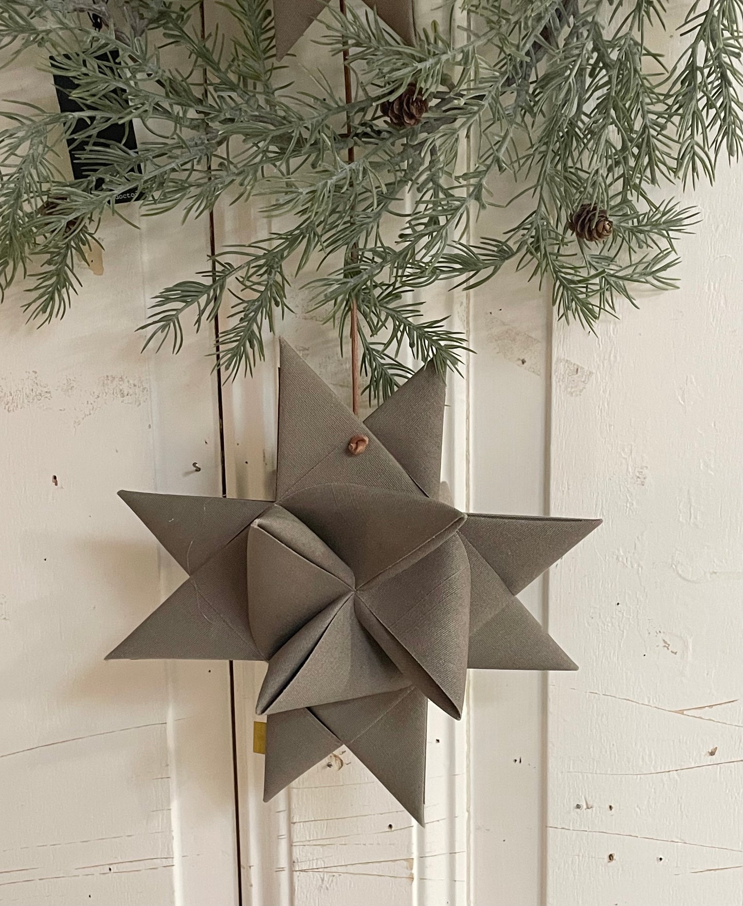 SEGELTUCH Türsterne TAUPE ( 2 )