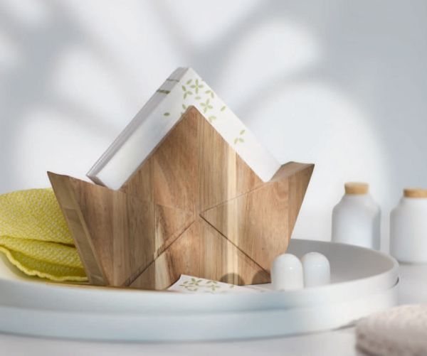 Serviettenhalter BOOT Holz