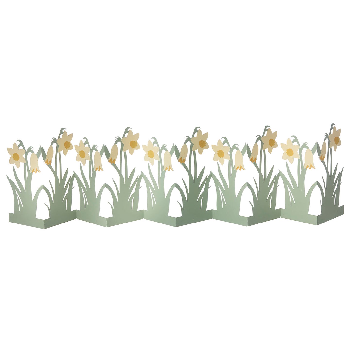 Narzissen Tischgirlande