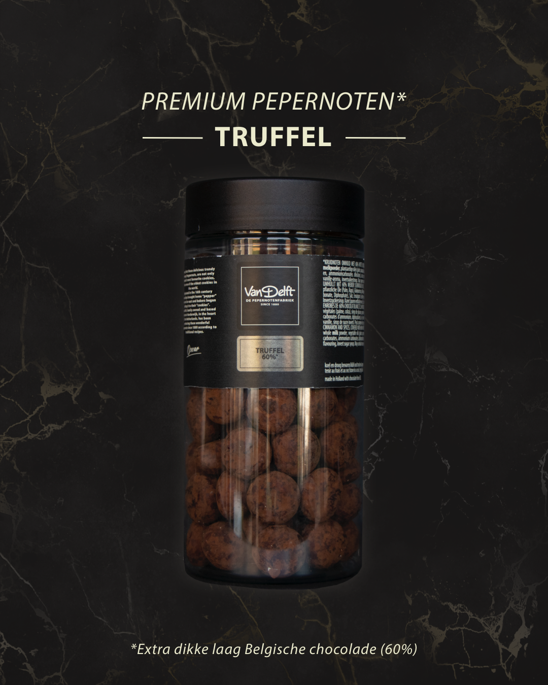 Van Delft  Kekse mit  TRÜFFEL Schokolade