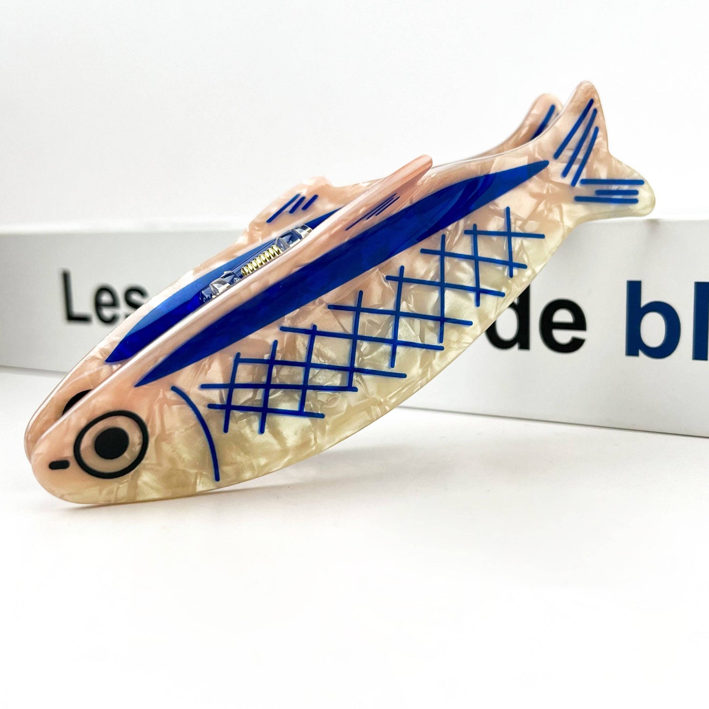 Haarklammer Sardine