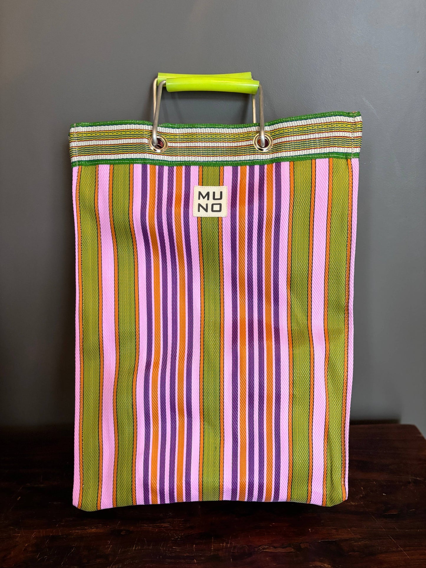 Shopper LIME ZEST recyceltem Nylon