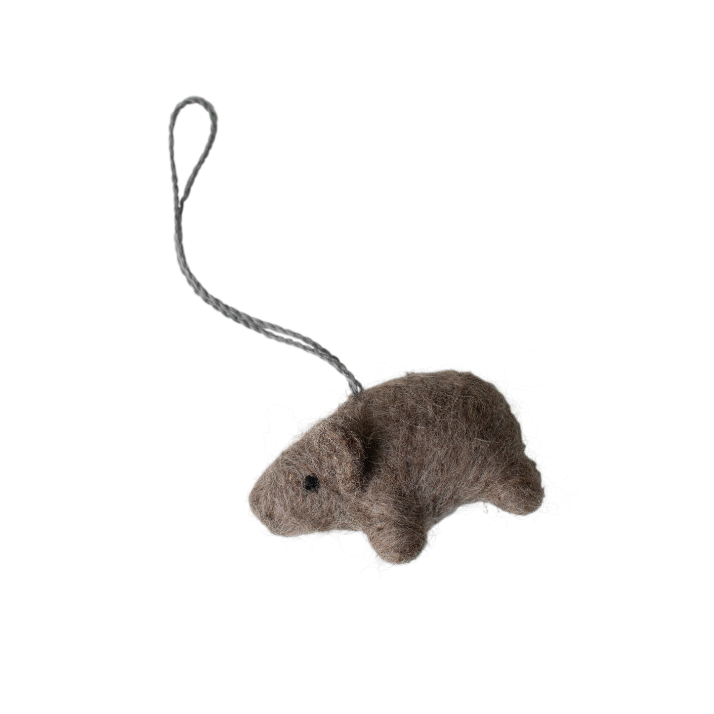 Filz Anhänger SCHWEINCHEN Braun