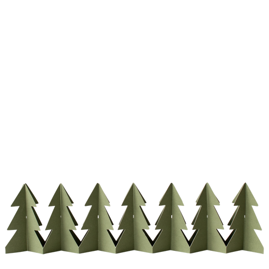 Papier BÄUME Reihe Green