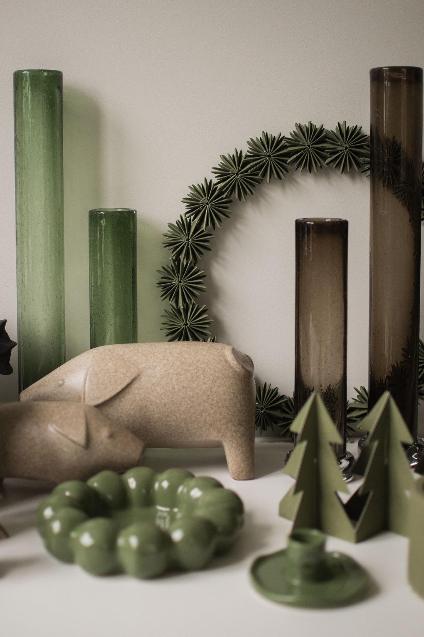 Papier BÄUME Reihe Green