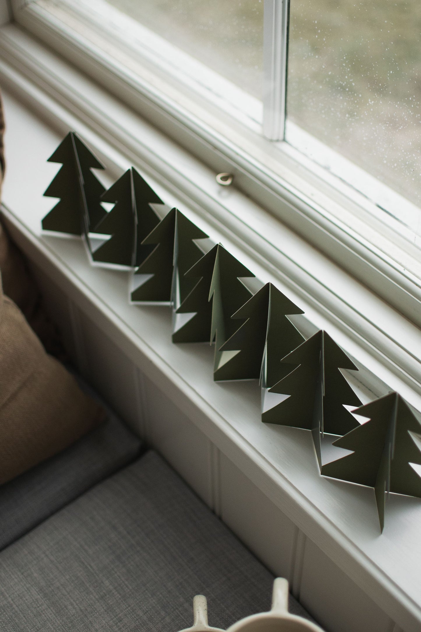 Papier BÄUME Reihe Green