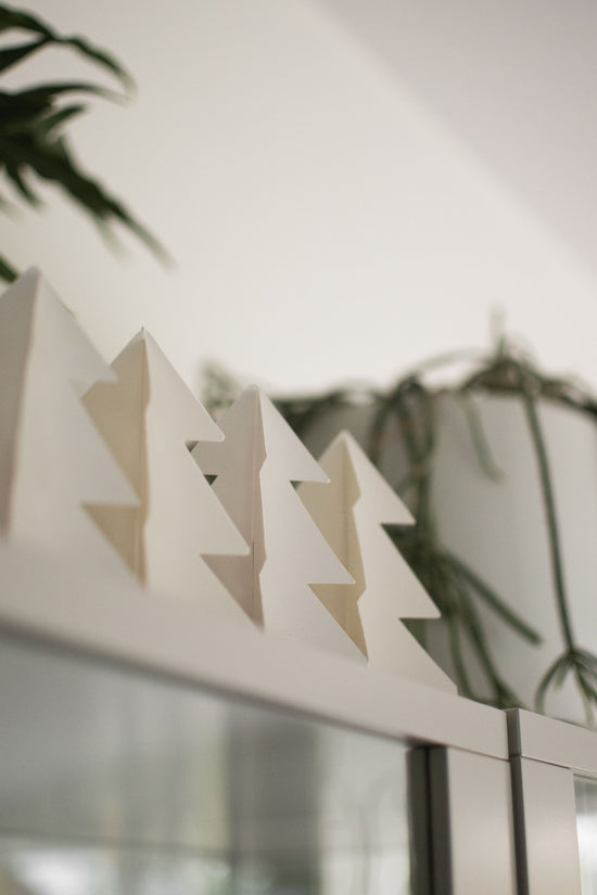 Papier BÄUME Reihe White