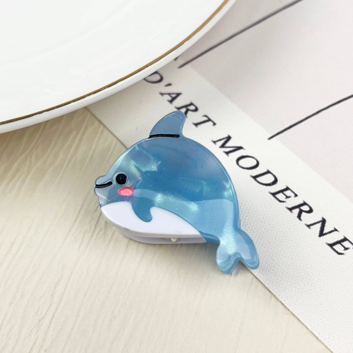 MINI Haarklammer Delphin