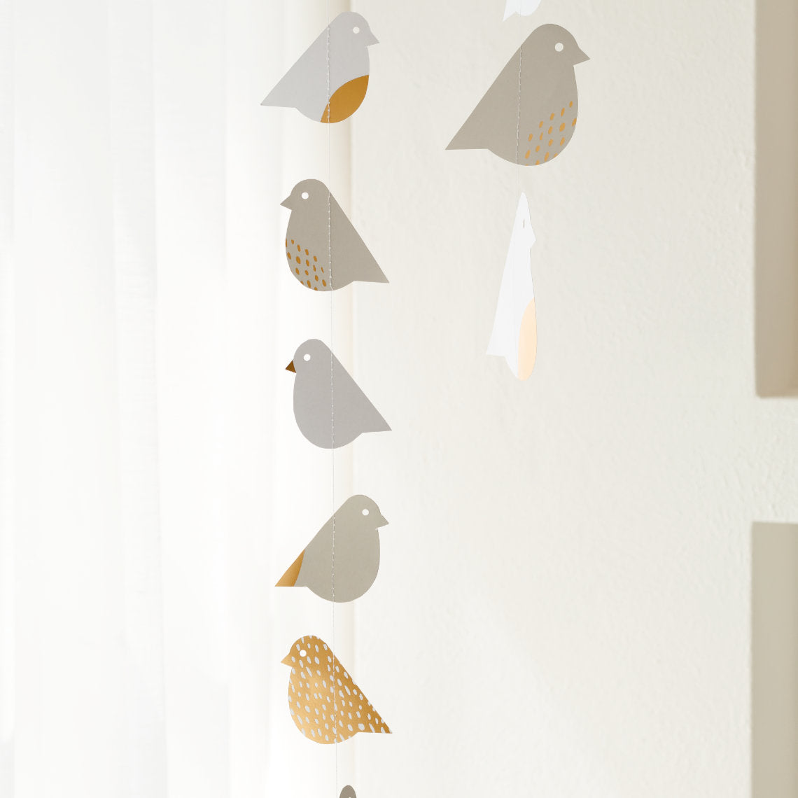 Girlande / Papierkette PIEPMATZ