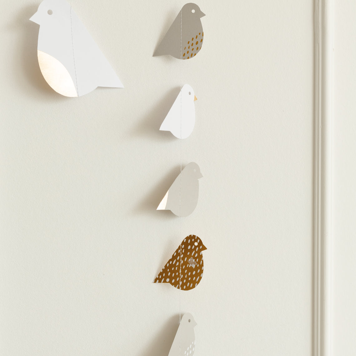Girlande / Papierkette PIEPMATZ