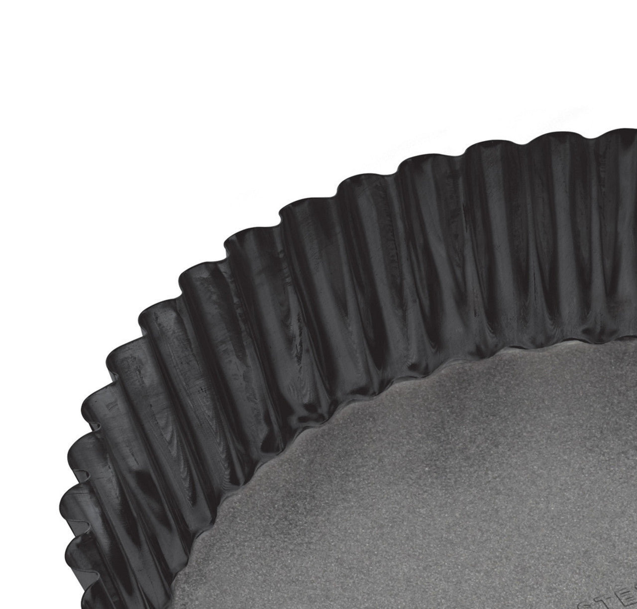 QUICHE 25 cm HOHER Rand  geriffelt Antihaft