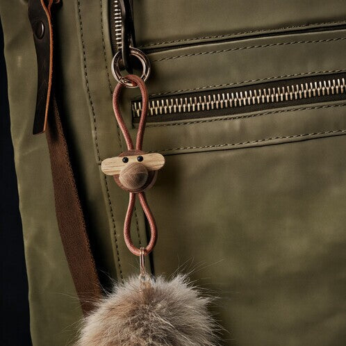 KAY BOJESEN Schlüsselanhänger AFFE silber