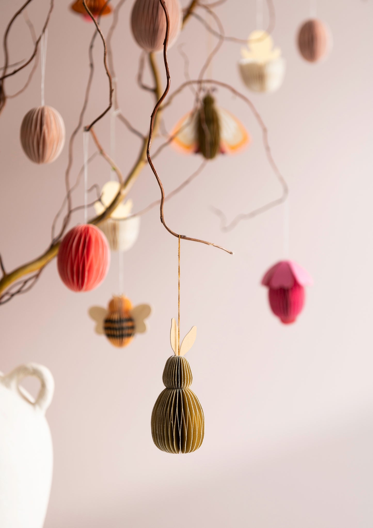 Honeycomb HASEN 10 cm Set ( 2 ) Cashmere