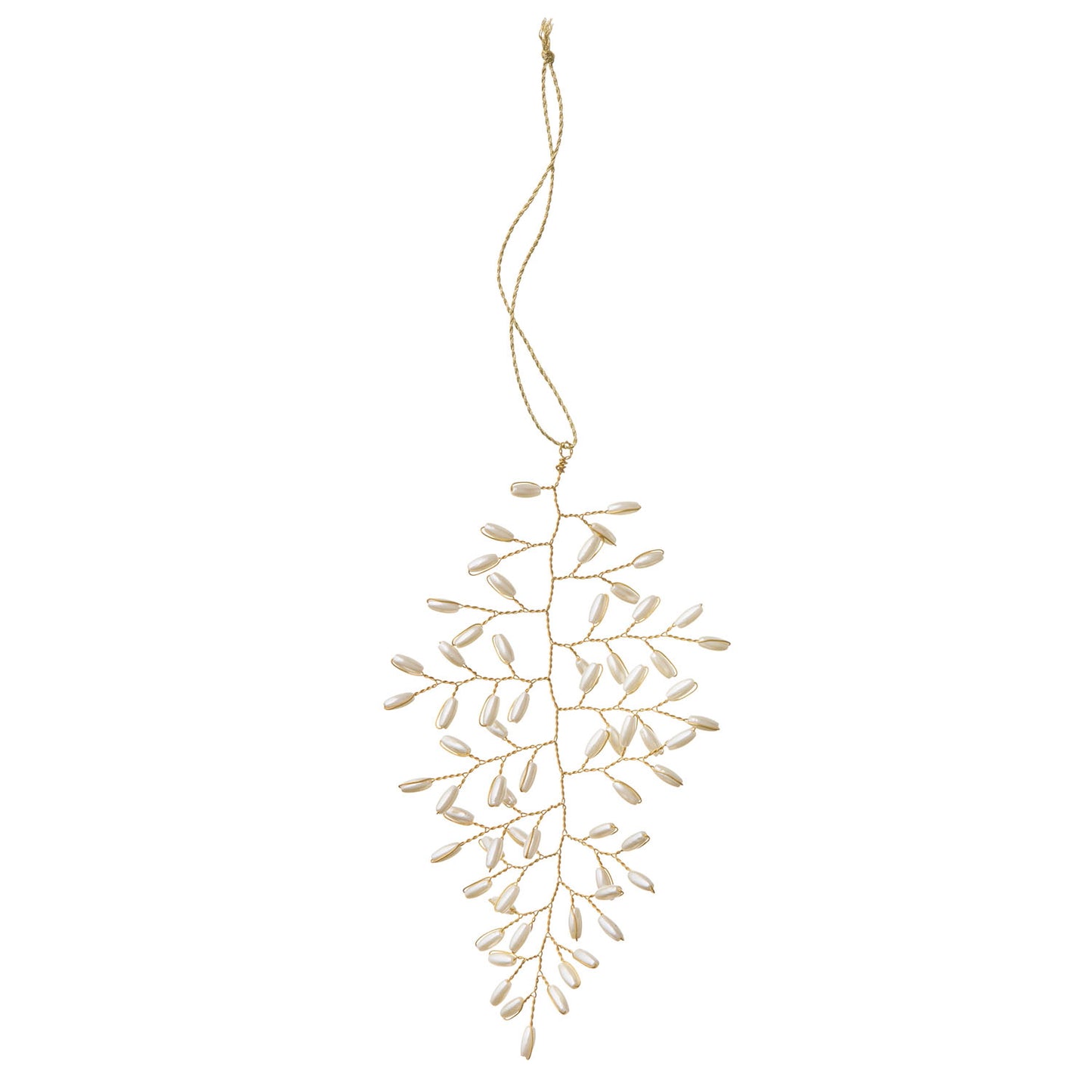 Ornament PERLEN Blatt