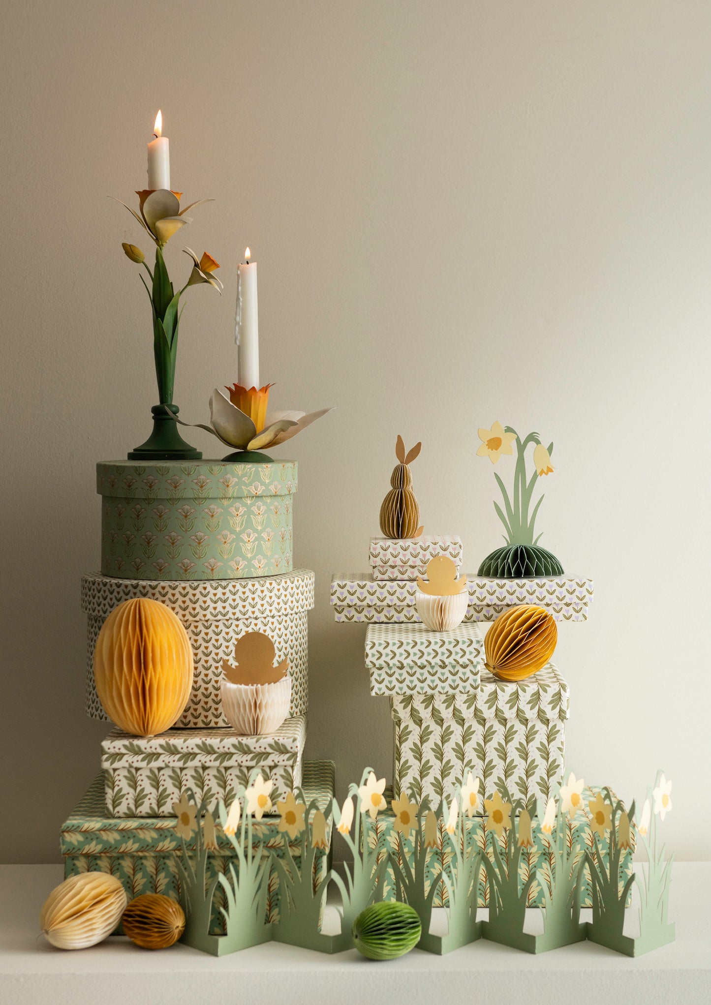 Honeycomb NARZISSEN Set ( 2 )