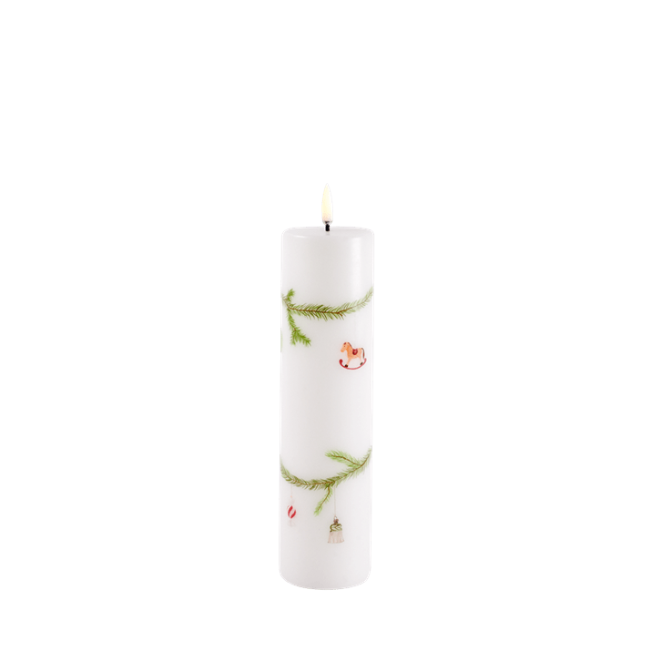 Christmas Pillar Candle W5,8 x H22 cm
