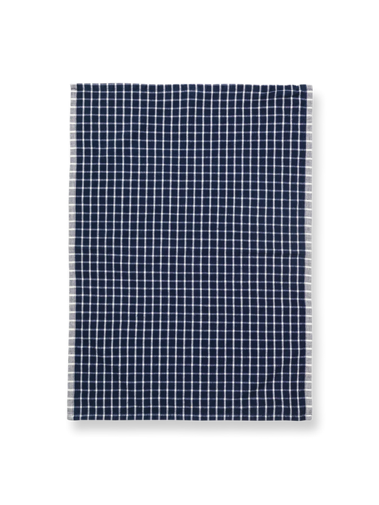 Hale Tea Towel Blue/Off-White