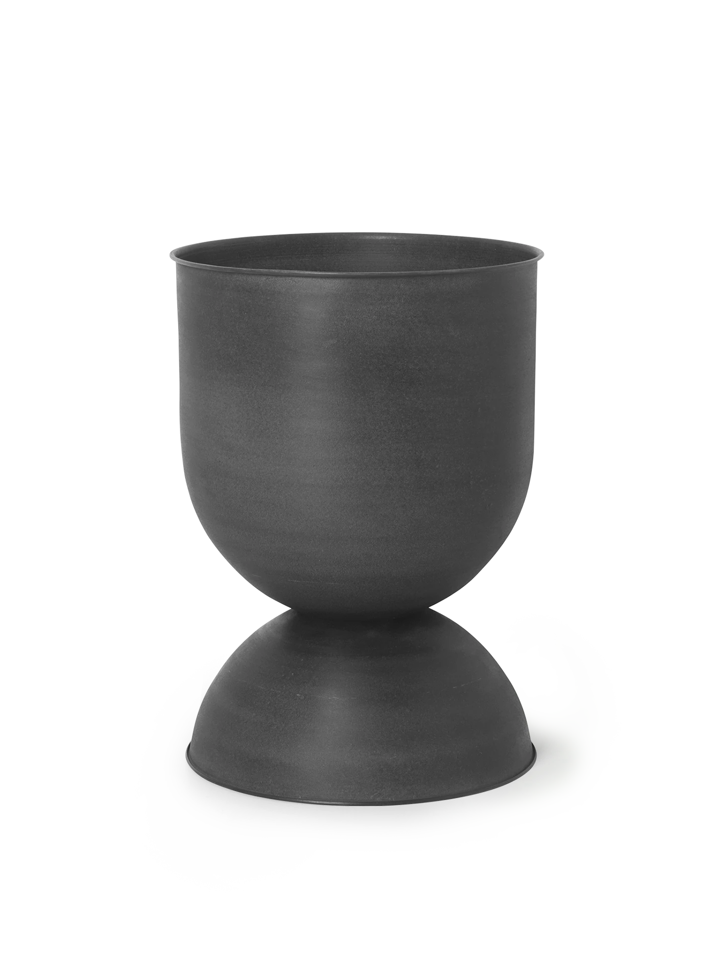 Hourglass Pot - Black Medium