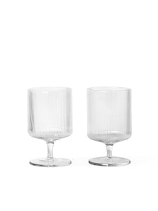 Laden Sie das Bild in den Galerie-Viewer, Ripple Wine Glasses (Set of 2)
