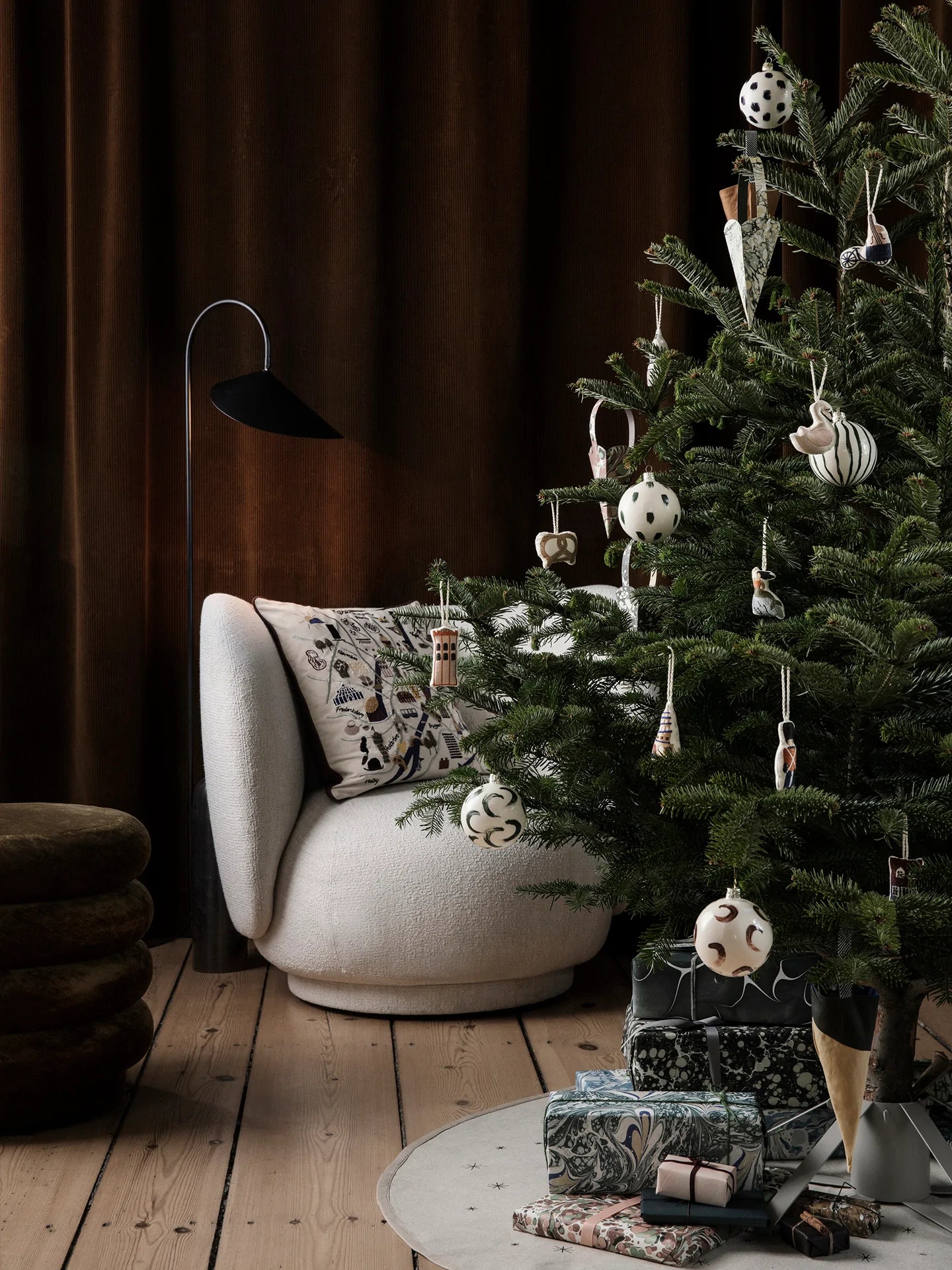 Star Christmas Tree Blanket ver. Farben