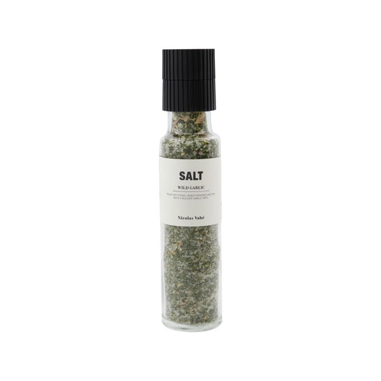 Salt, wild garlic