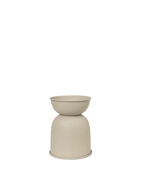 Hourglass Pot - Cashmere Extra Small