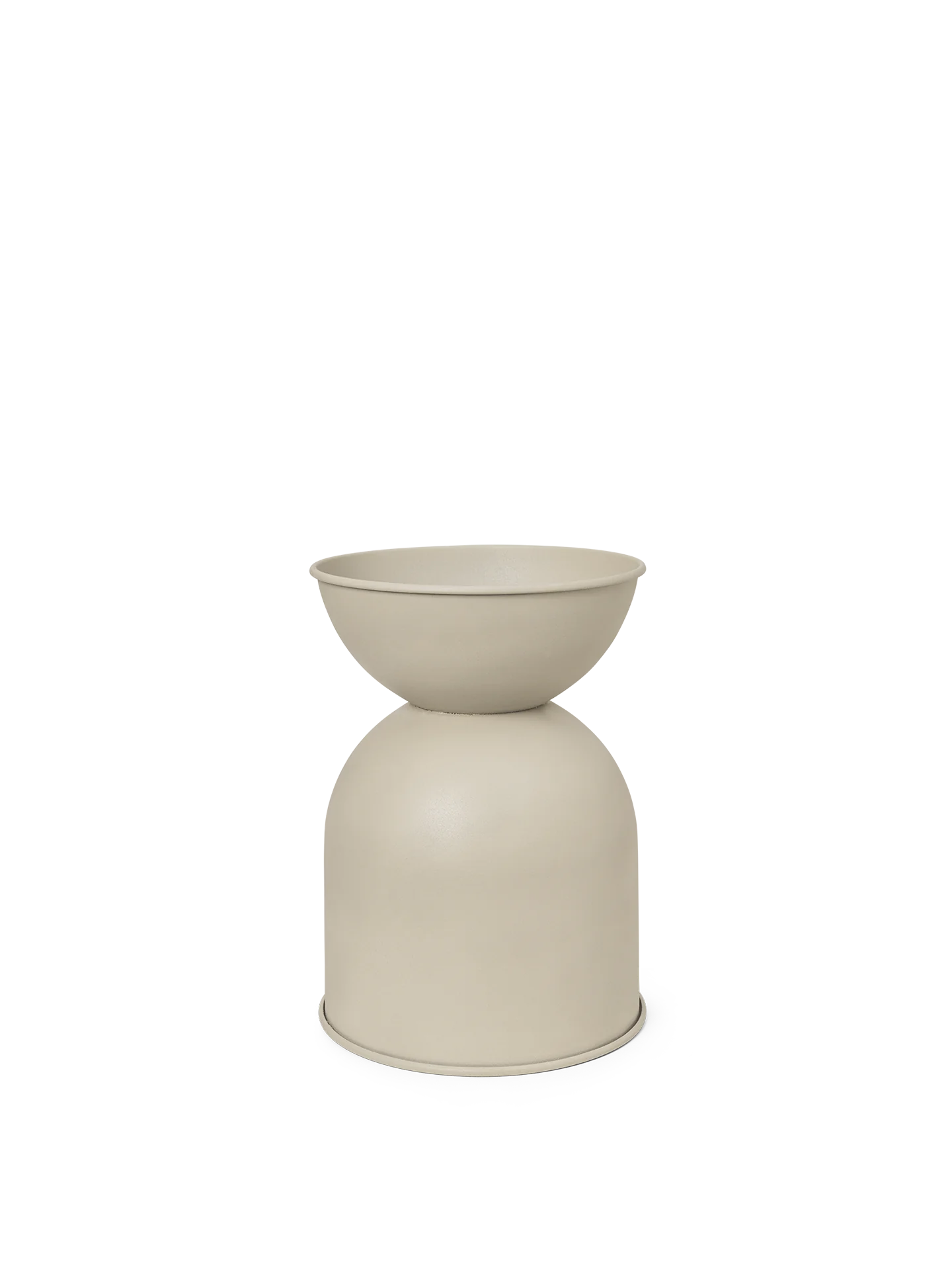 Hourglass Pot - Cashmere Small
